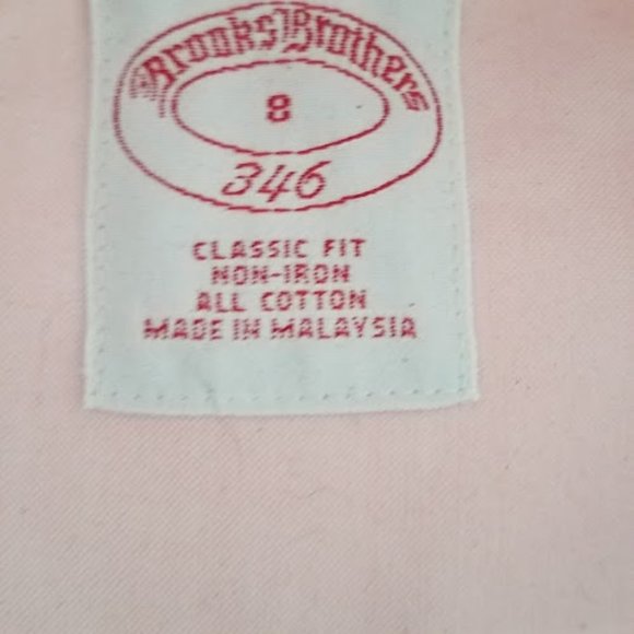 Brooks Brothers Pink Oxford Size 8 - NWT - Picture 3 of 8